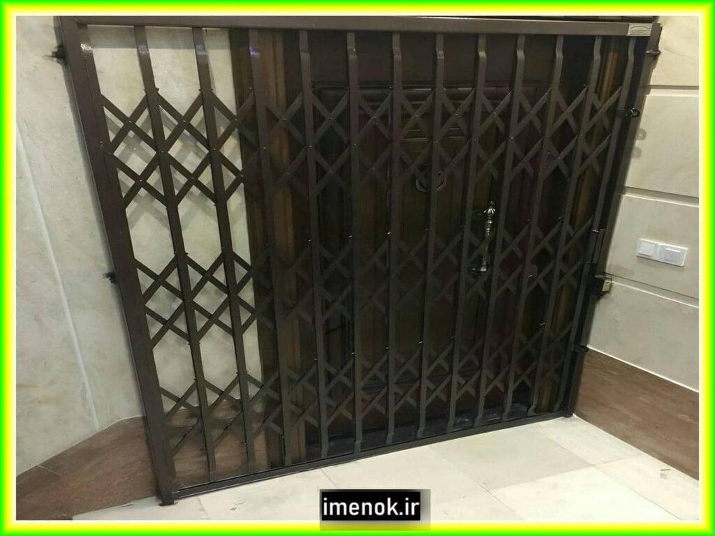 نکات مهم در خرید و نصب حفاظ آکاردئونی درب ورودی