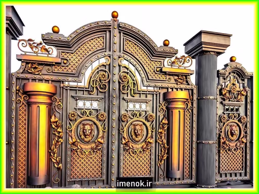 ویژگی های درب فلزی فرفورژه برای ورودی های مختلف