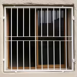 حفاظ پنجره دوجداره مدل ساده میله افقی