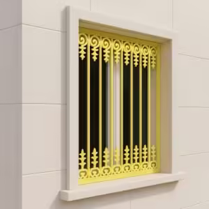 حفاظ پنجره مدل قندیل دار ویلایی