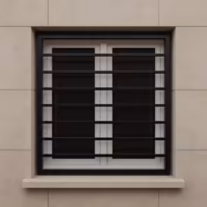 حفاظ پنجره آهنی ساده