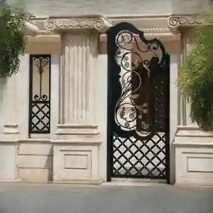 درب مدل ارغوان فرفورژه