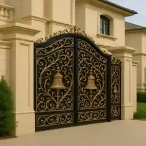 درب فلزی مدل زنگوله