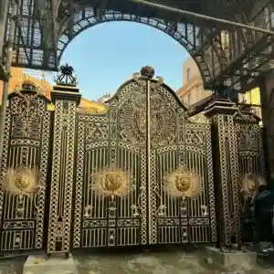 درب فلزی حیاط ویلایی