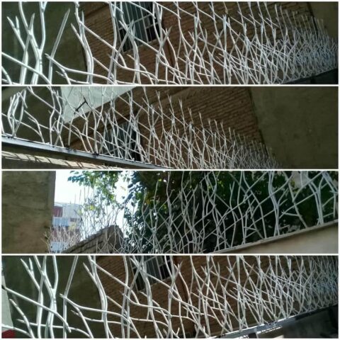 fence-wall-protection-deer-antler-spear-ayc انواع مدل های حفاظ شاخ گوزنی