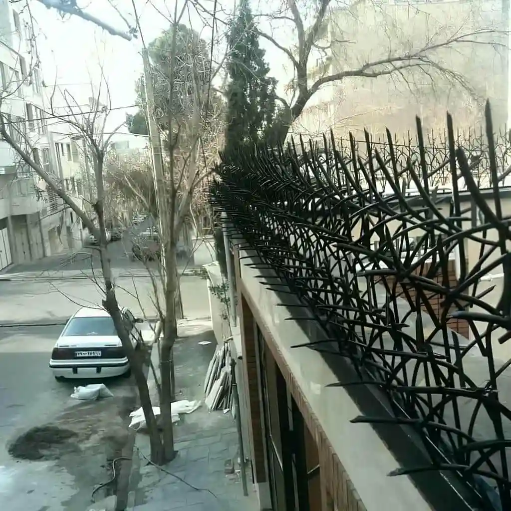 قیمت هر متر حفاظ شاخ گوزنی دیوار ساختمان