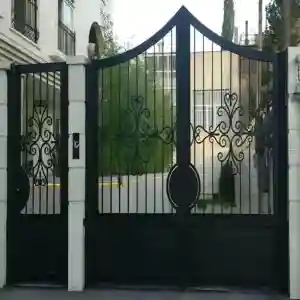 درب حیاط آهنی جدید و ارزان