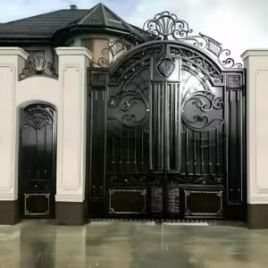 درب حیاط ویلایی مدرن و کلاسیک