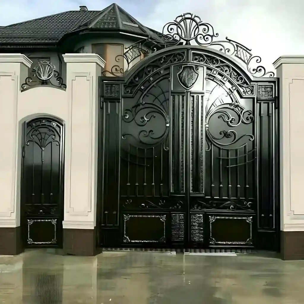 درب حیاط ویلایی مدرن و کلاسیک