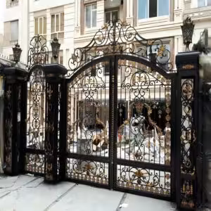 ساخت درب حیاط ورودی ویلایی