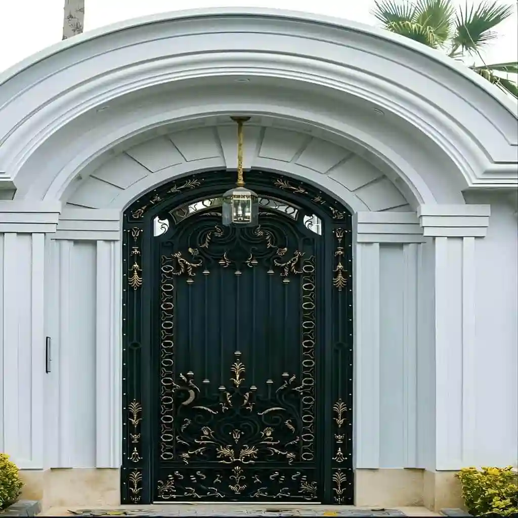 کاتالوگ طرح و رنگ درب فرفورژه مدرن