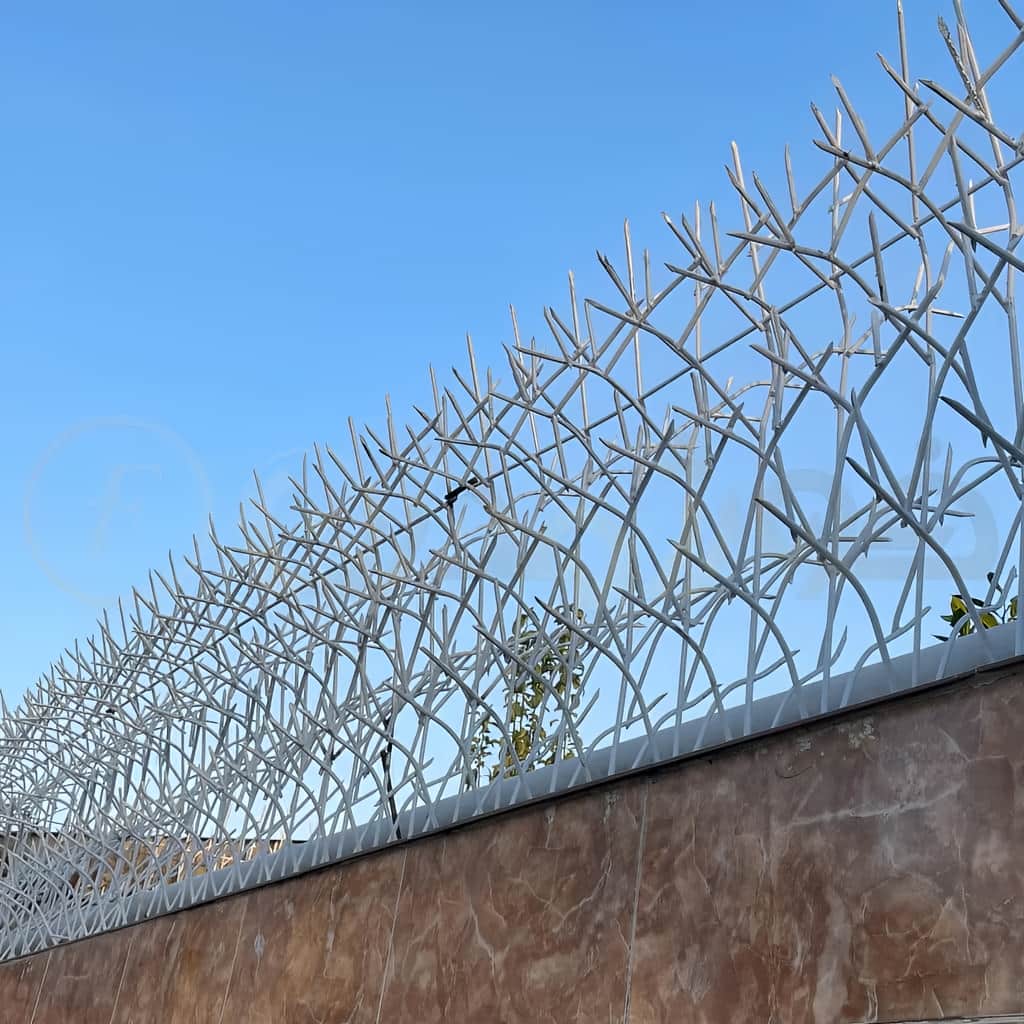 جدول مشخصات فنی حفاظ اف آبشاری پرتراکم ویژه پروژه&zwnj;های امنیتی