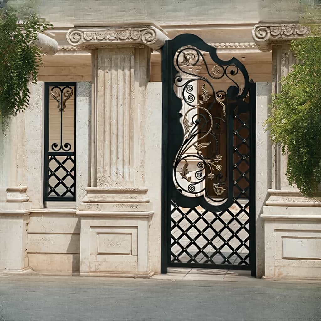 درب مدل ارغوان فرفورژه