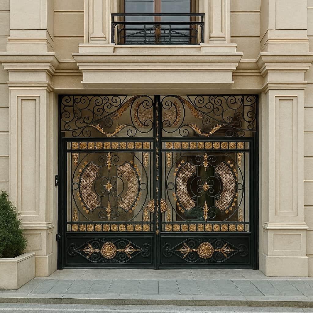 درب مدل ارکیده فرفورژه