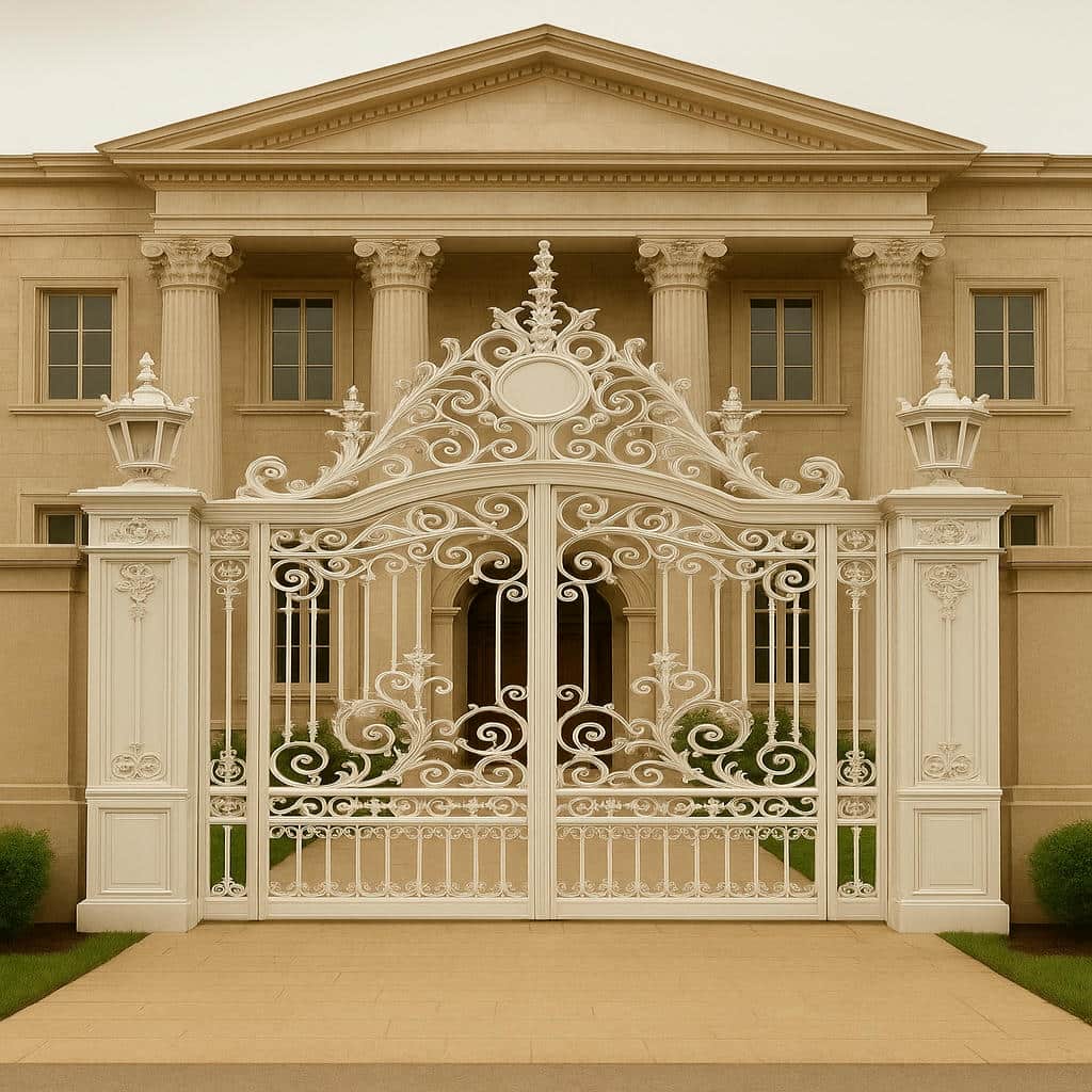 خرید درب مدل الیزابت فرفورژه لاکچری