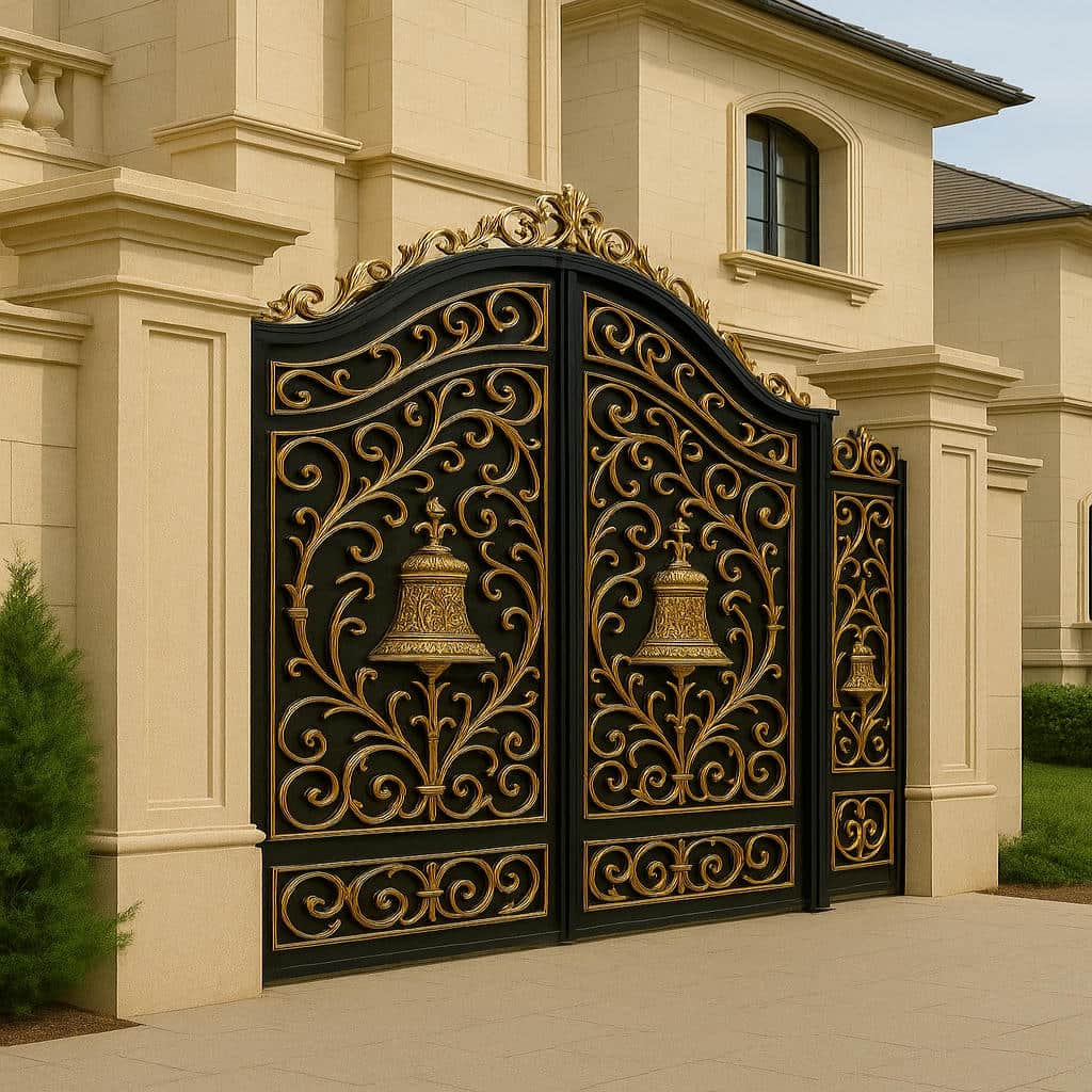 درب فلزی مدل زنگوله