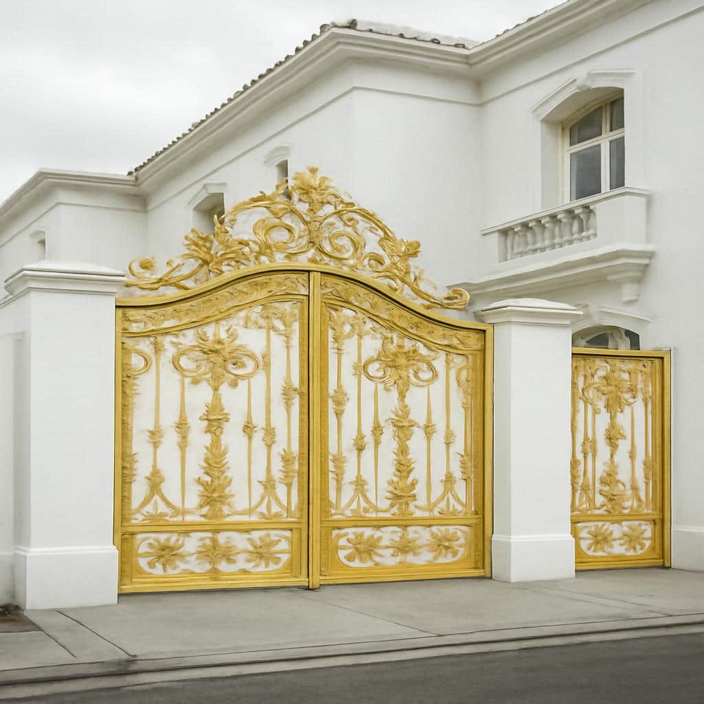 درب فرفورژه مدل غنچه