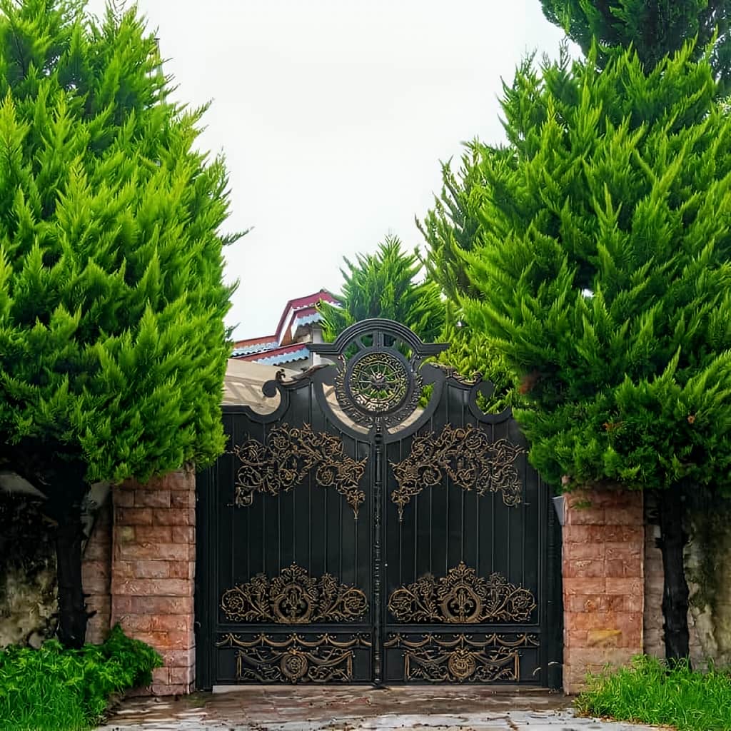 مدل درب لادن با پروفیل چهارپهلو مقاوم