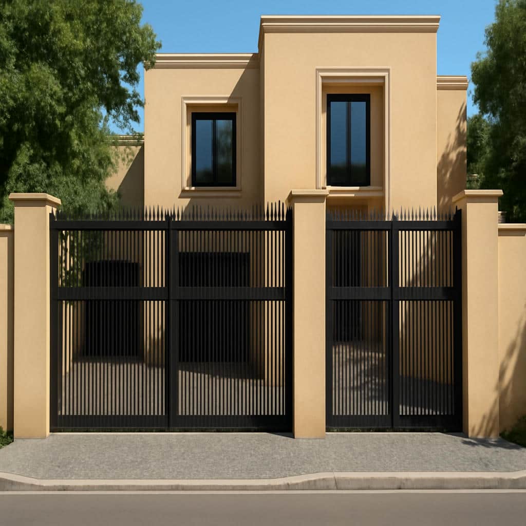 تصویر درب فلزی مدرن آرالی