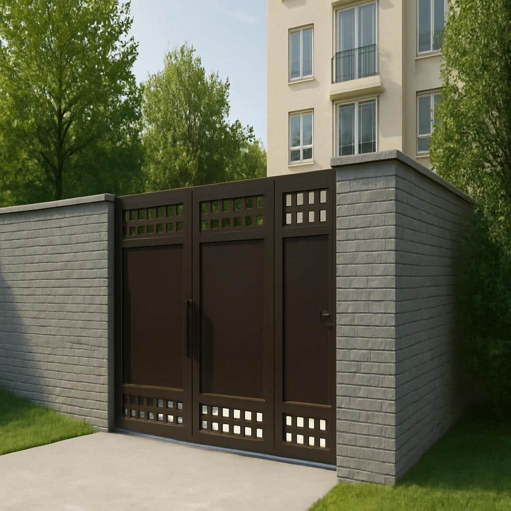 جزئیات ساختار پروفیل صنعتی درب مدرن کوآدرا