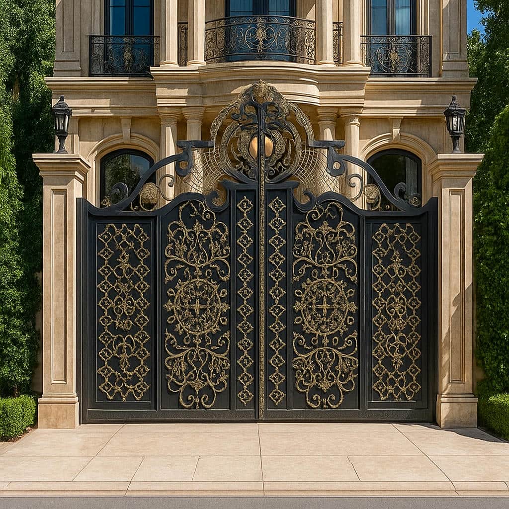 درب مدل میخک فرفورژه