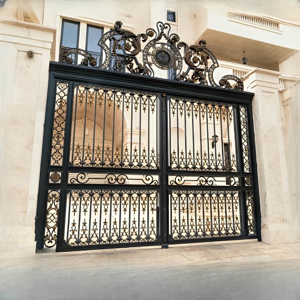 درب فلزی مدل ورسای