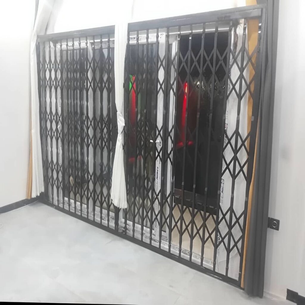 قیمت درب آکاردئونی حفاظ پشت درب در آمل