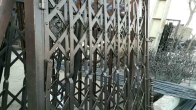 درب آکاردئونی حفاظ خانه در هشتگرد درب آکاردئونی حفاظ خانه در هشتگرد