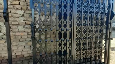 درب آکاردئونی در بجنورد
