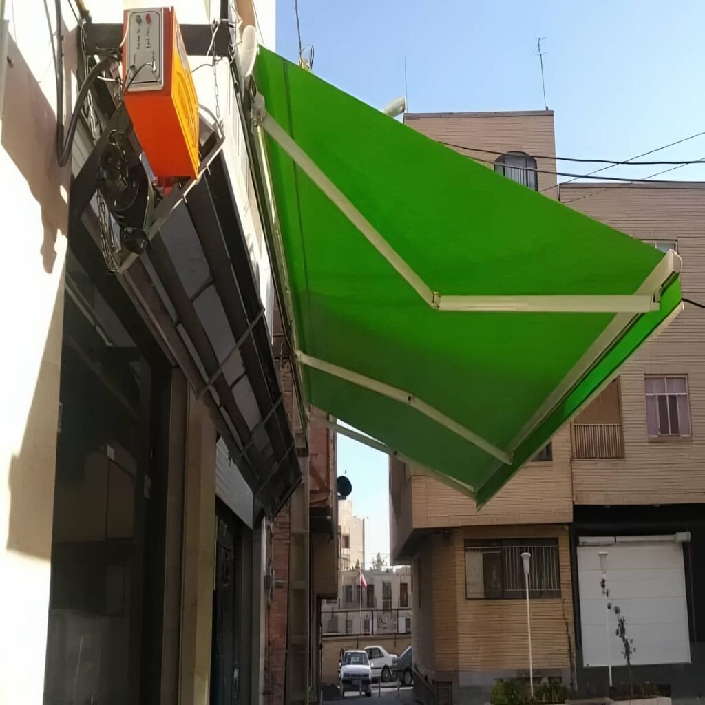 نصب سایبان برقی اتوماتیک ضد یووی در شیراز