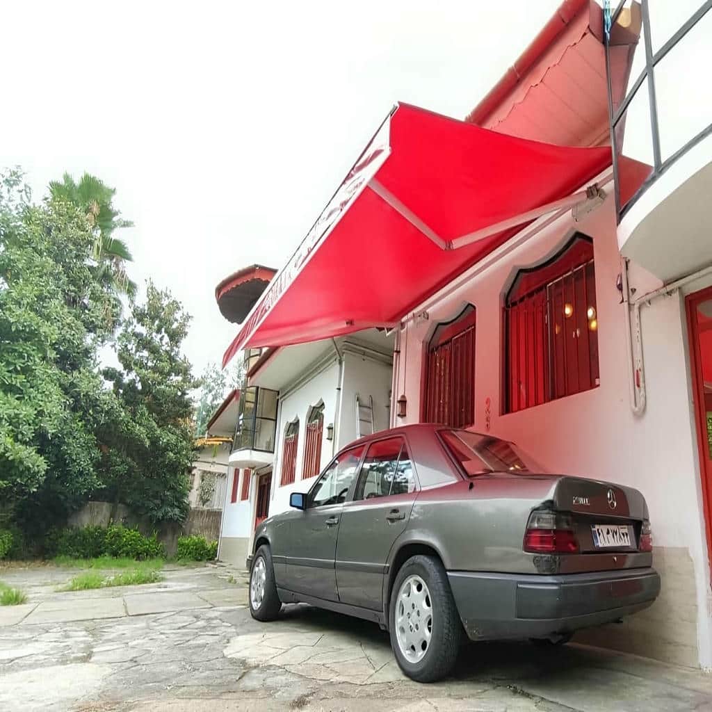 سایبان برقی اتوماتیک در رفسنجان