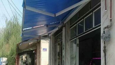 سایبان برقی اتوماتیک در ساوه