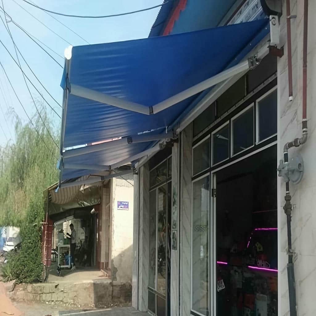 سایبان برقی اتوماتیک در ساوه