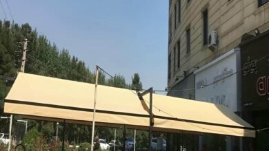 سایبان برقی اتوماتیک در فردیس کرج