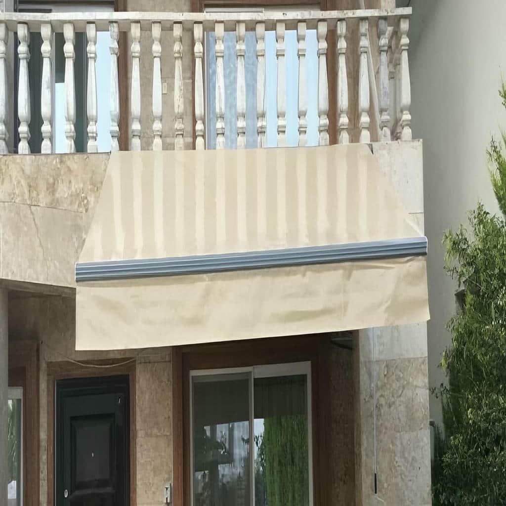 نصب سایبان برقی اتوماتیک ضد UV در ساوه