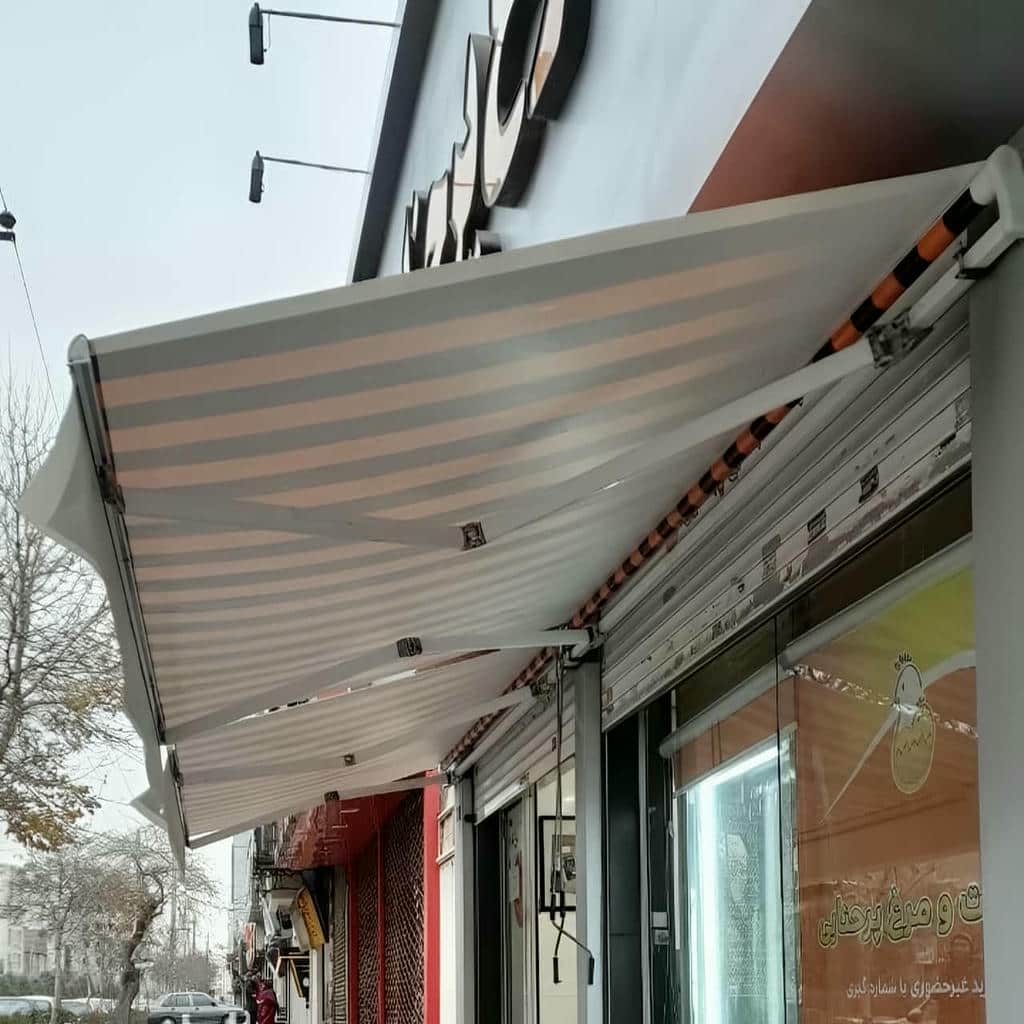 خرید سایبان برقی اتوماتیک بازویی در قم