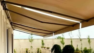 سایبان برقی اتوماتیک در کرمان