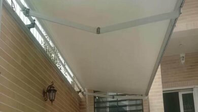 سایبان برقی اتوماتیک در سمنان