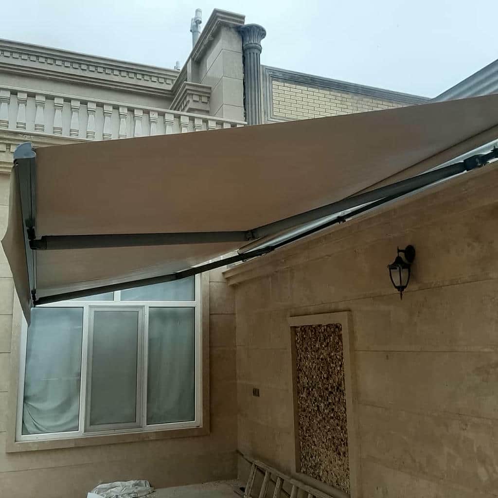 سایبان برقی اتوماتیک در نوشهر