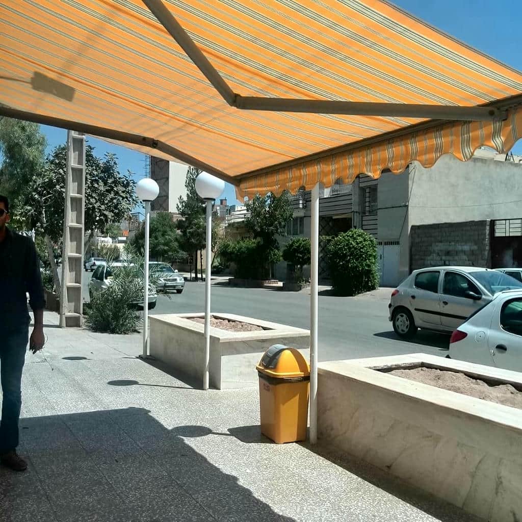قیمت سایبان برقی اتوماتیک ضدآب در چالوس