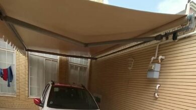 سایبان برقی اتوماتیک در قزوین