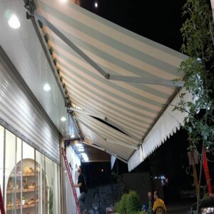 سایبان برقی اتوماتیک در همدان