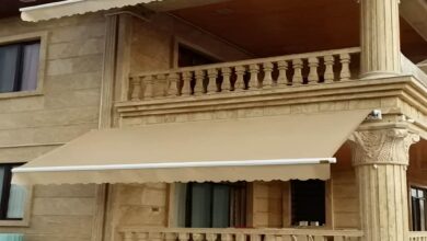 سایبان برقی اتوماتیک در بندر دیلم