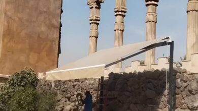 سایبان برقی اتوماتیک در آمل