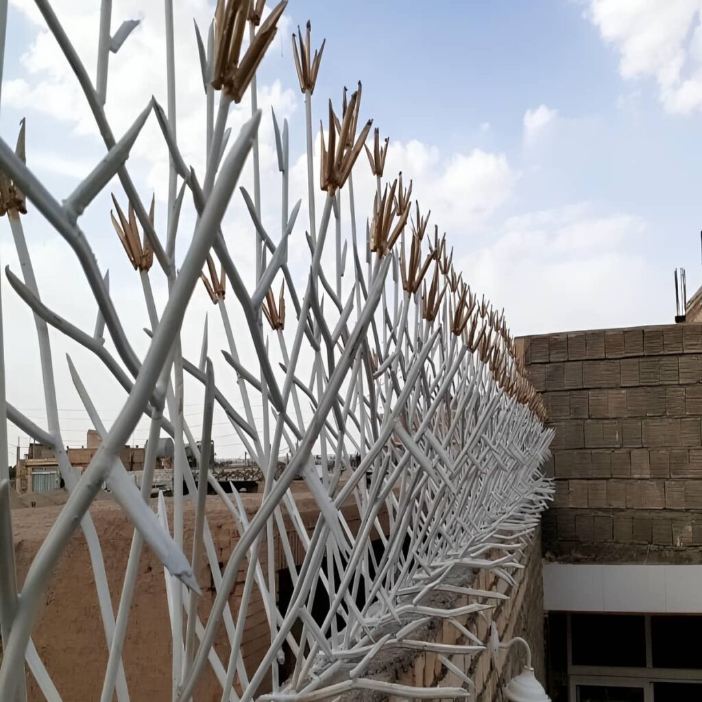 نصب حفاظ شاخ گوزنی رنگ پایدار در استان گلستان