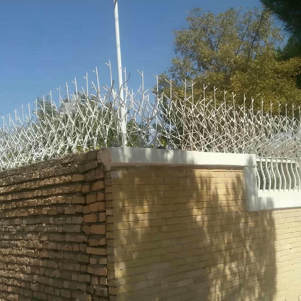 نصب حفاظ شاخ گوزنی رنگ صنعتی در اراک