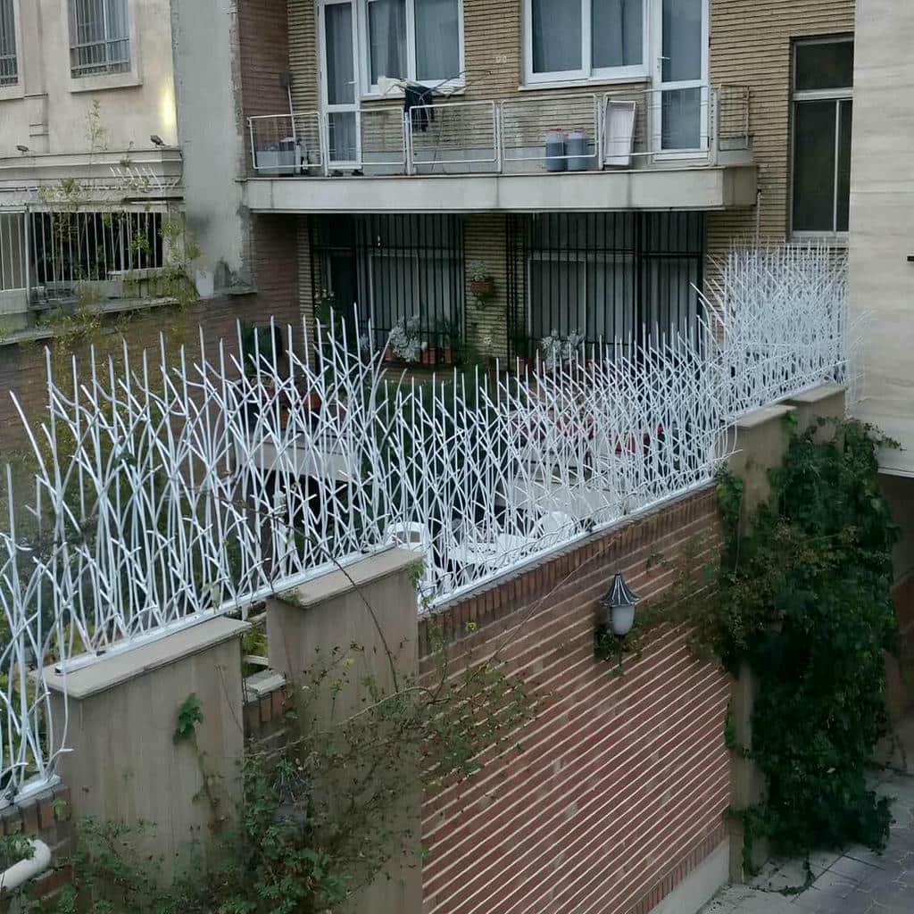 خرید حفاظ شاخ گوزنی پروژه پارکینگ در کرمان