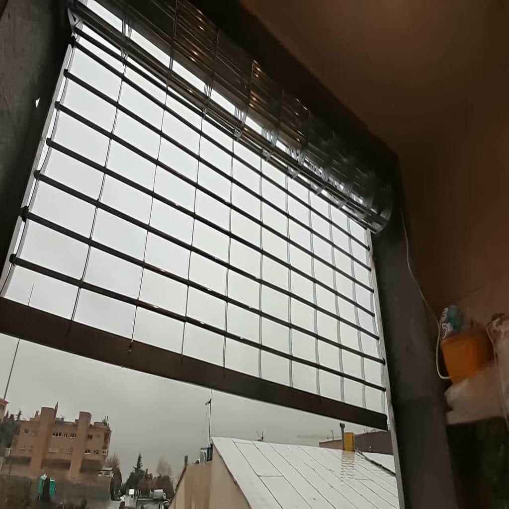خرید کرکره برقی اتوماتیک پارکینگ در کاشان