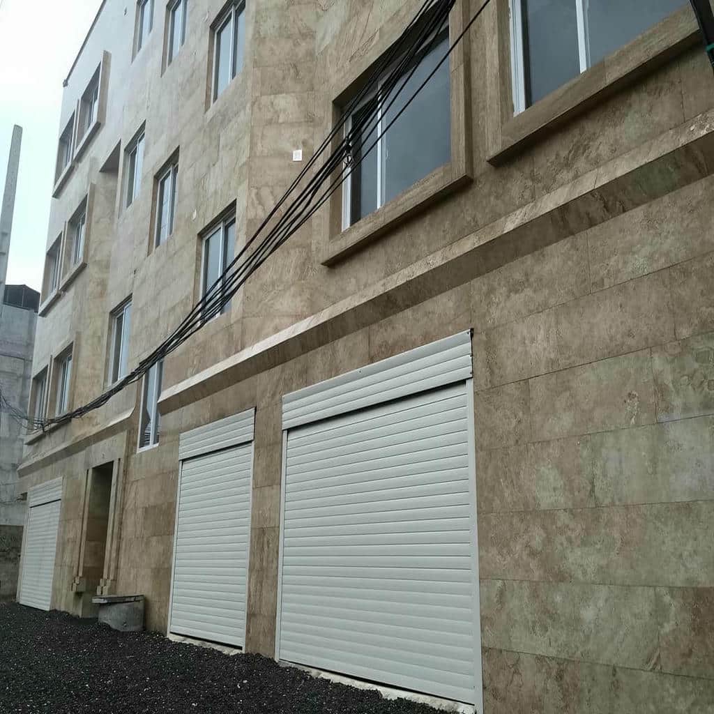نصب کرکره برقی اتوماتیک ساختمان مسکونی در چالوس