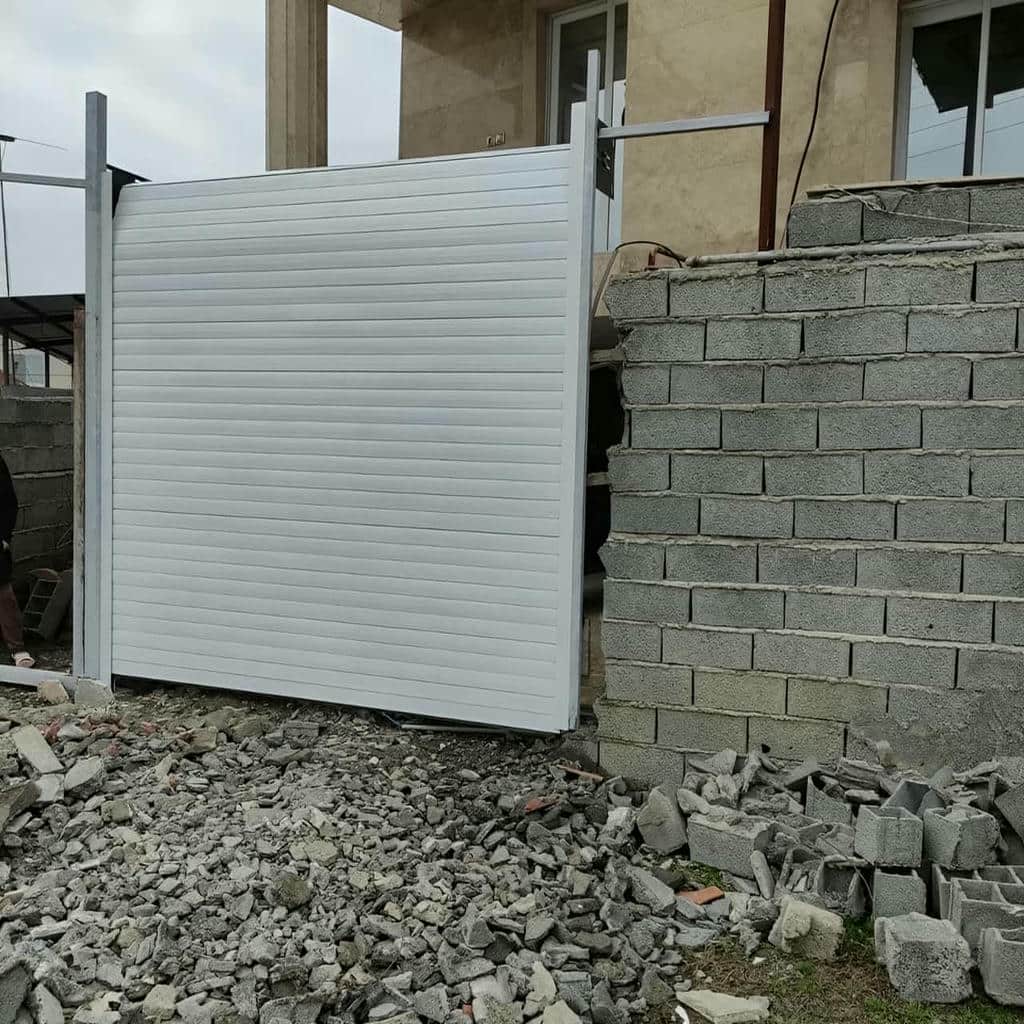 نصب کرکره برقی اتوماتیک ساختمان مسکونی در نیشابور